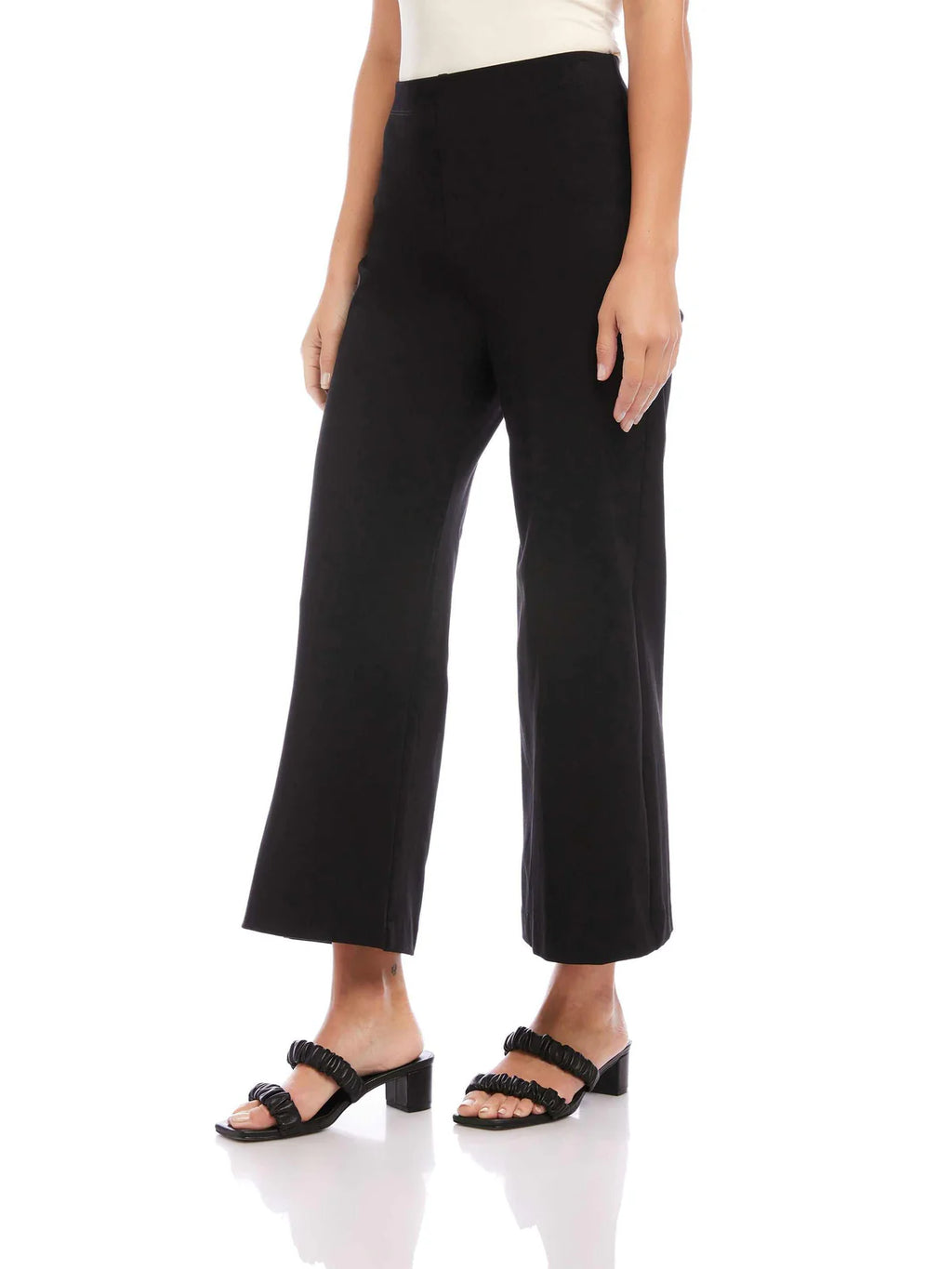 Wide Leg Cropped Pant