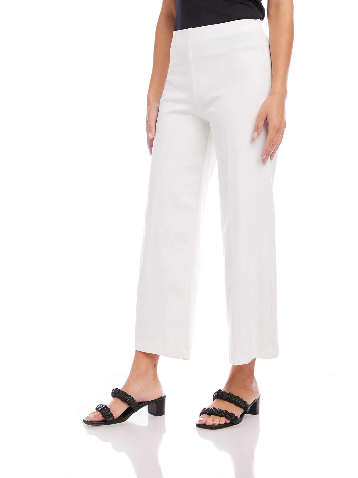 Wide Leg Cropped Pant