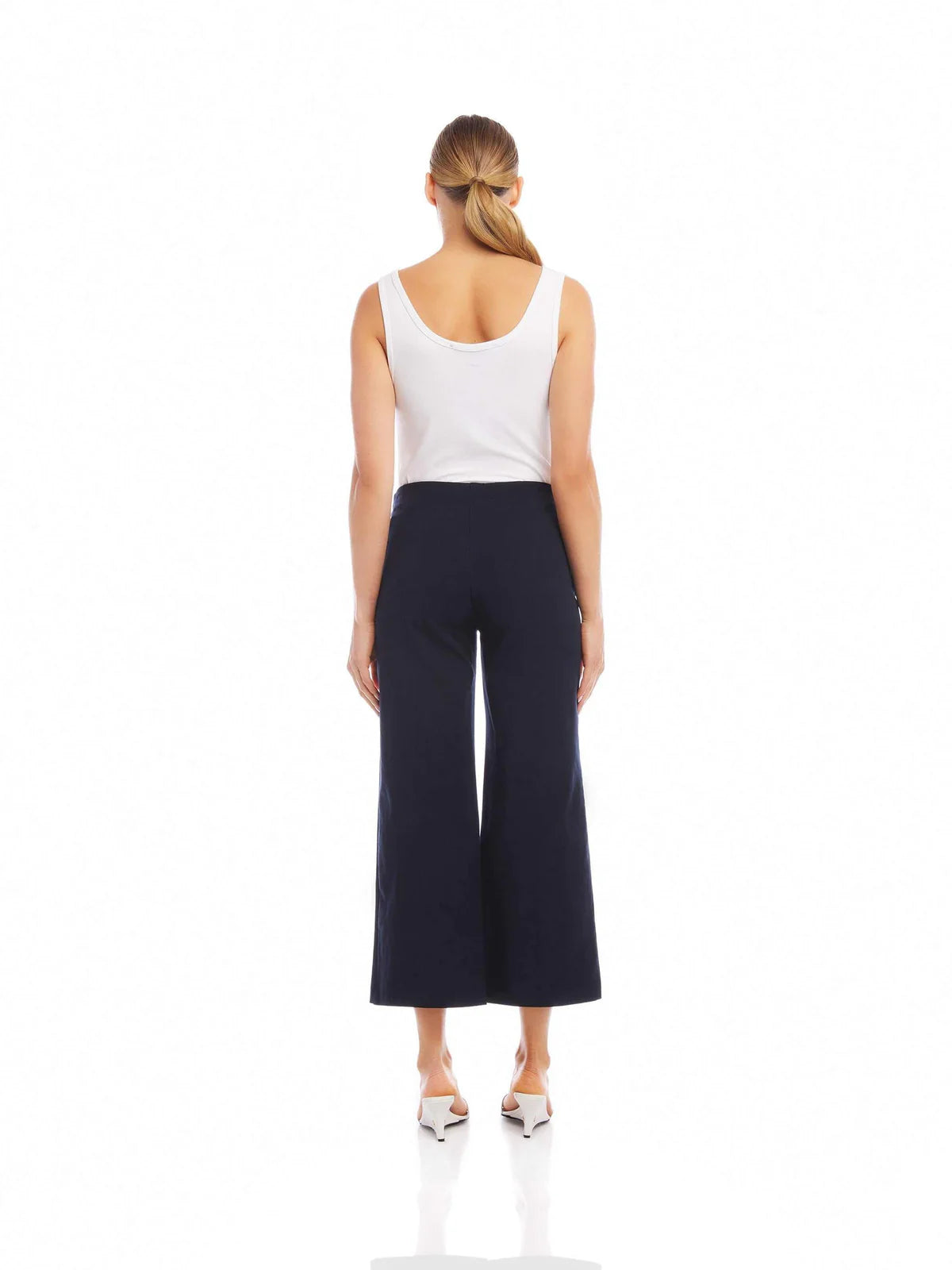 Wide Leg Cropped Pant