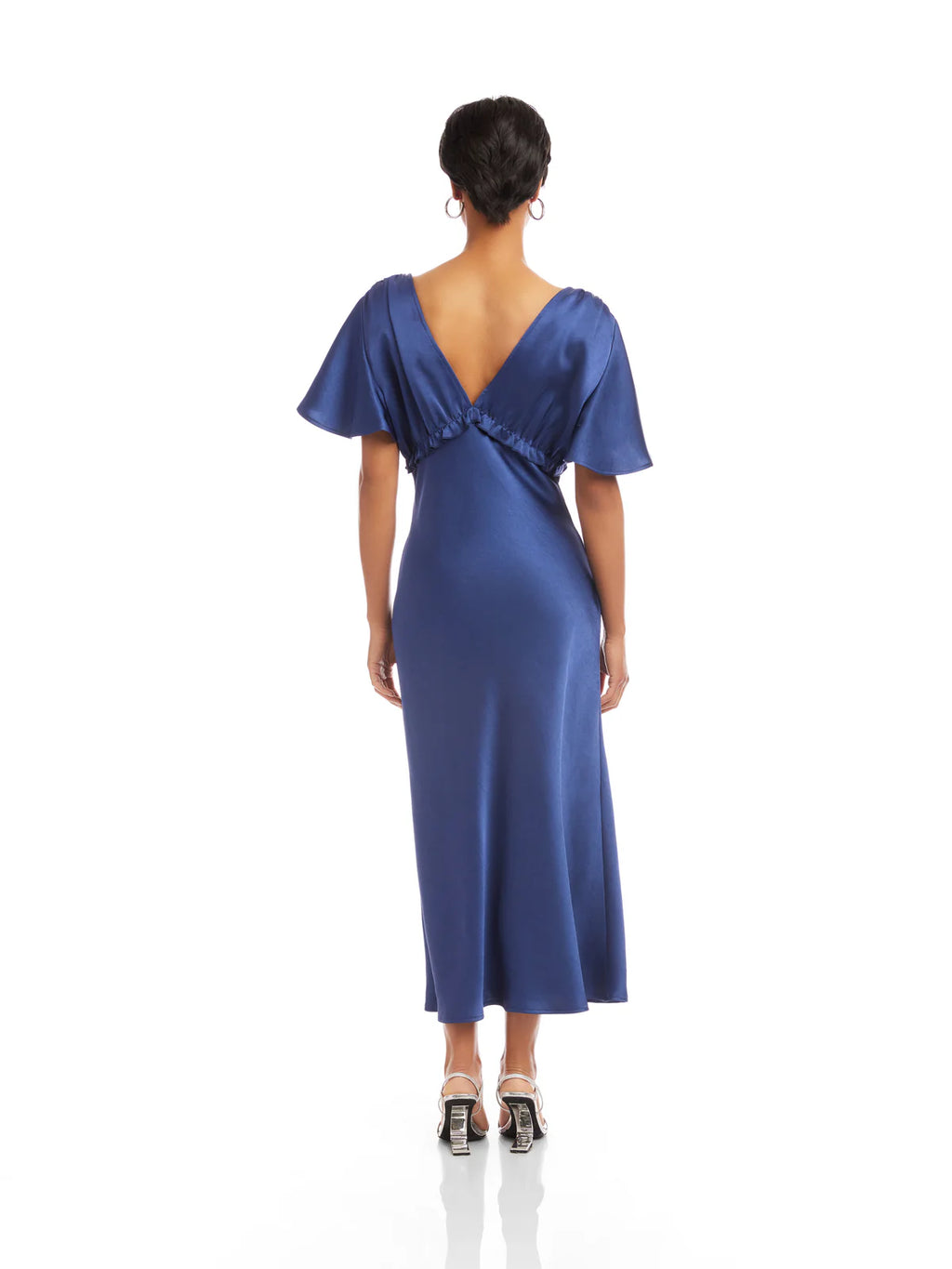Shailene Flutter Sleeve Dress