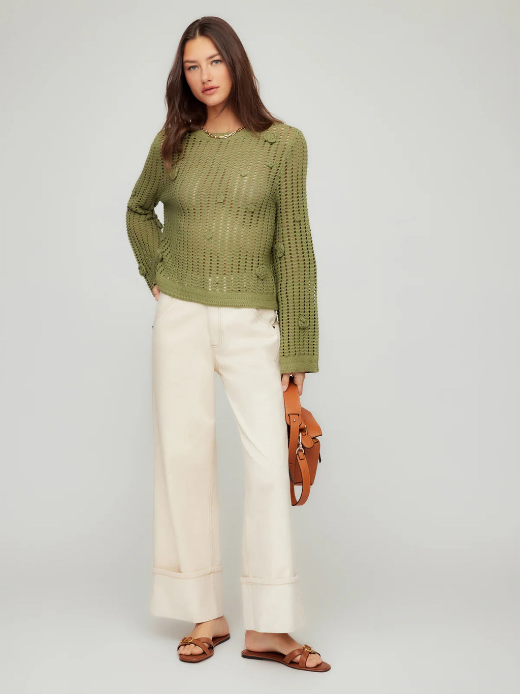 Liv Crochet Sweater
