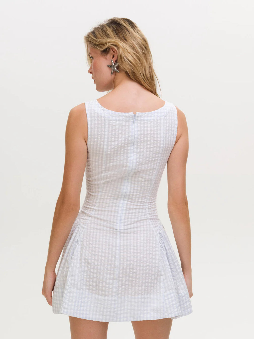 Gingham Mini Dress