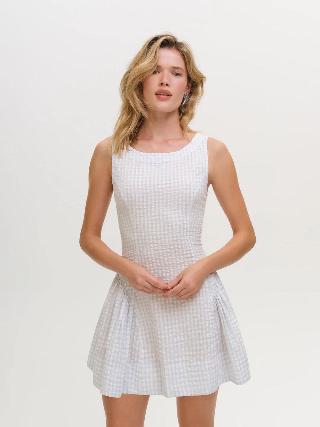 Gingham Mini Dress