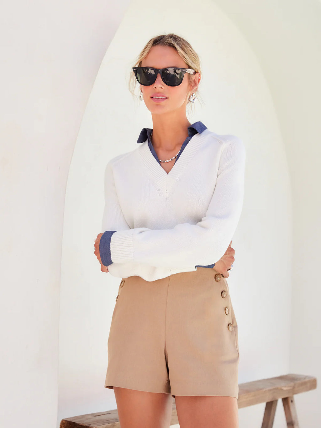 Button Pocket Shorts