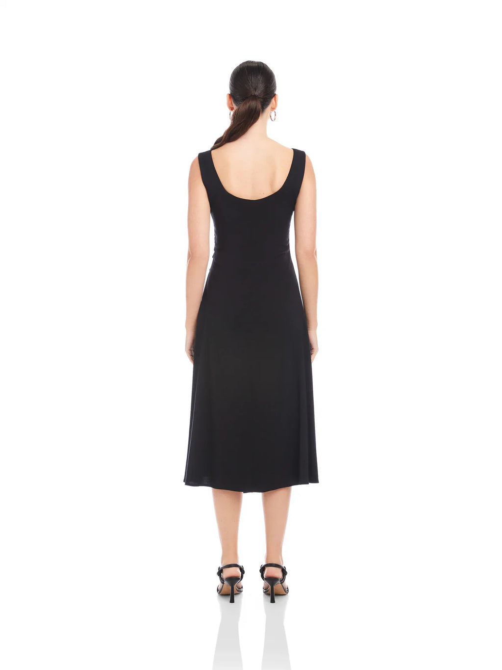 Shari Side-Pleat Dress