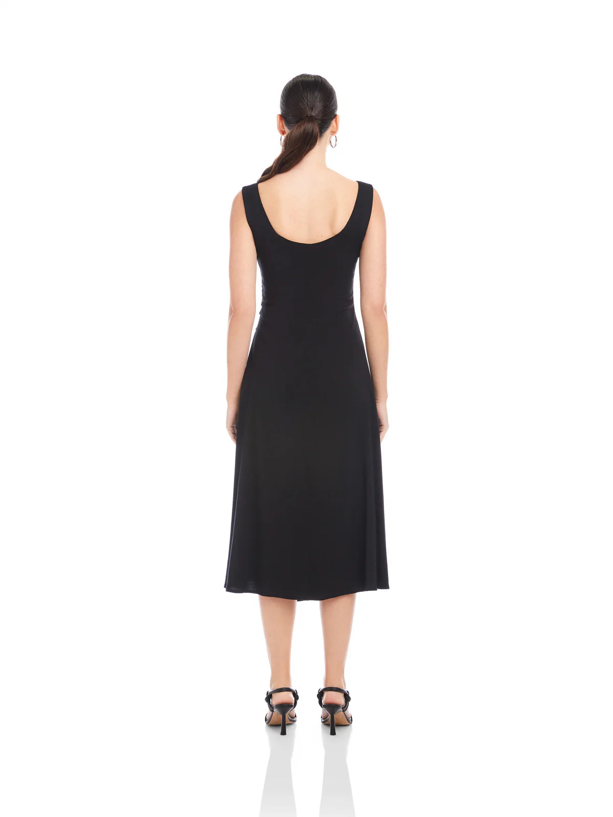Shari Side-Pleat Dress