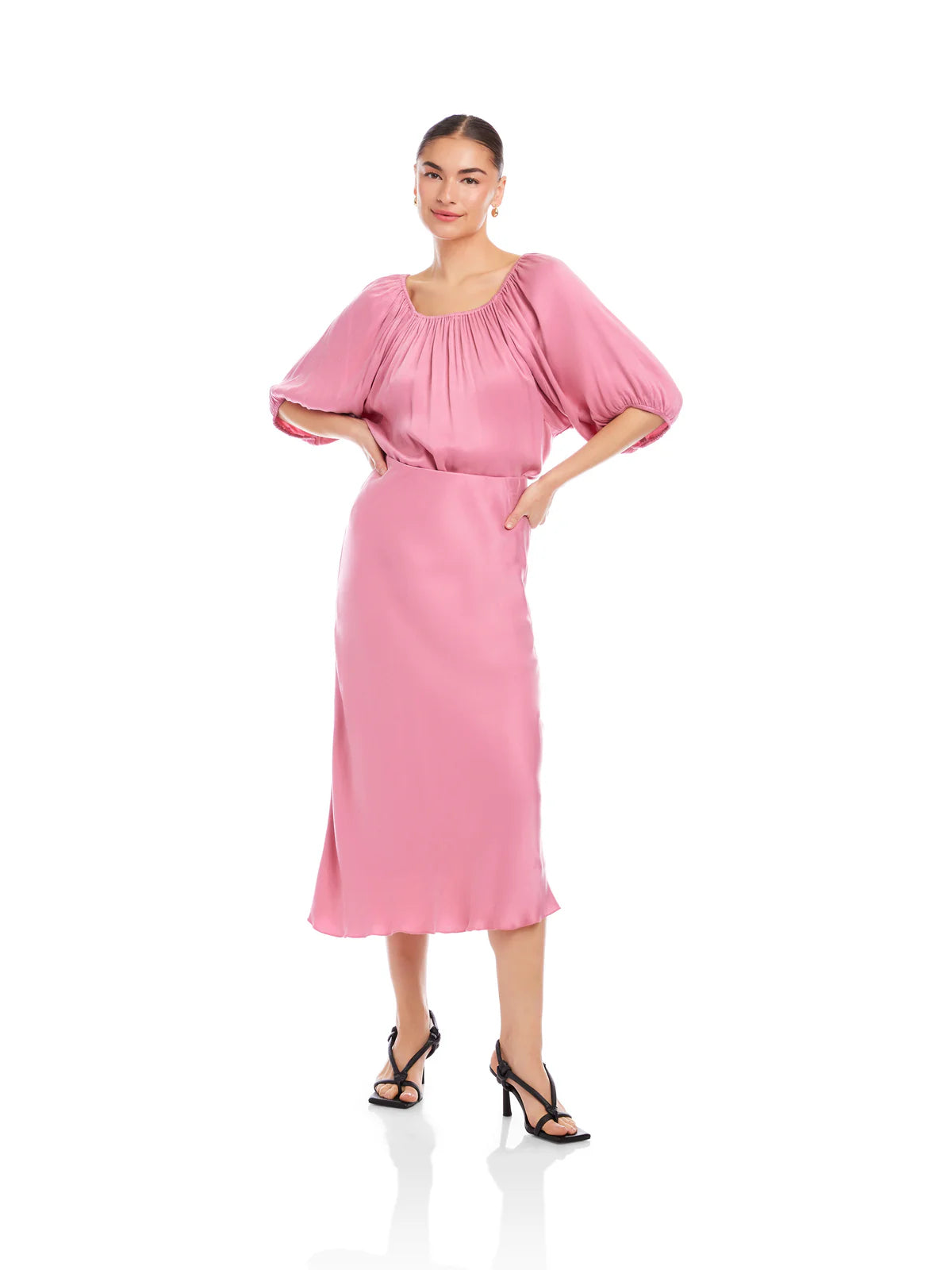 Eva Bias Ankle Skirt