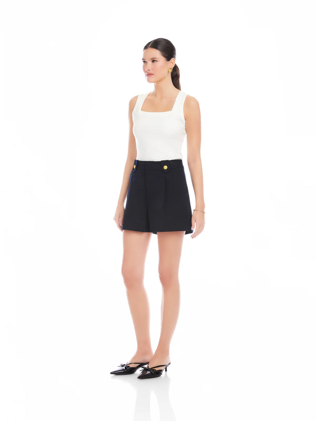 Cassidy Pleated Shorts