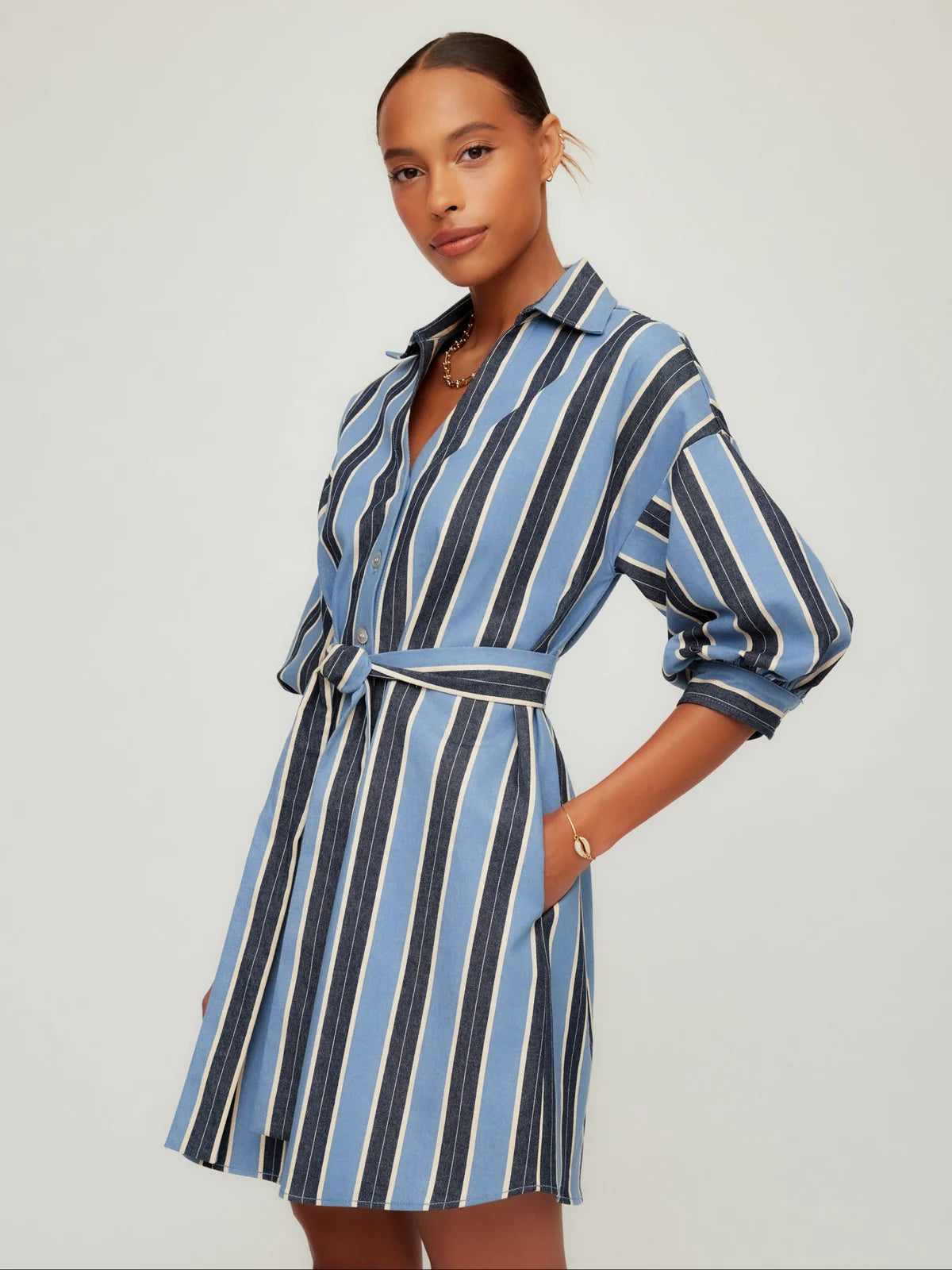 Blaire Lantern Sleeve Dress