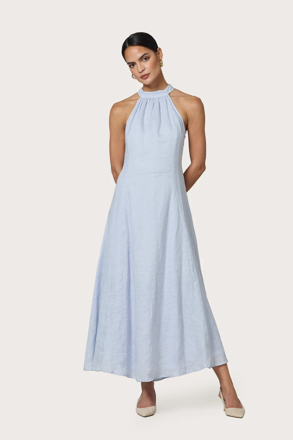Piper Linen Maxi Dress