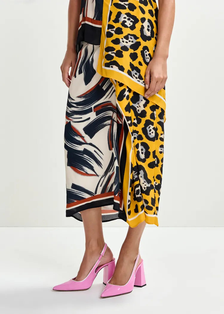 Juanita Two Print Midi Skirt