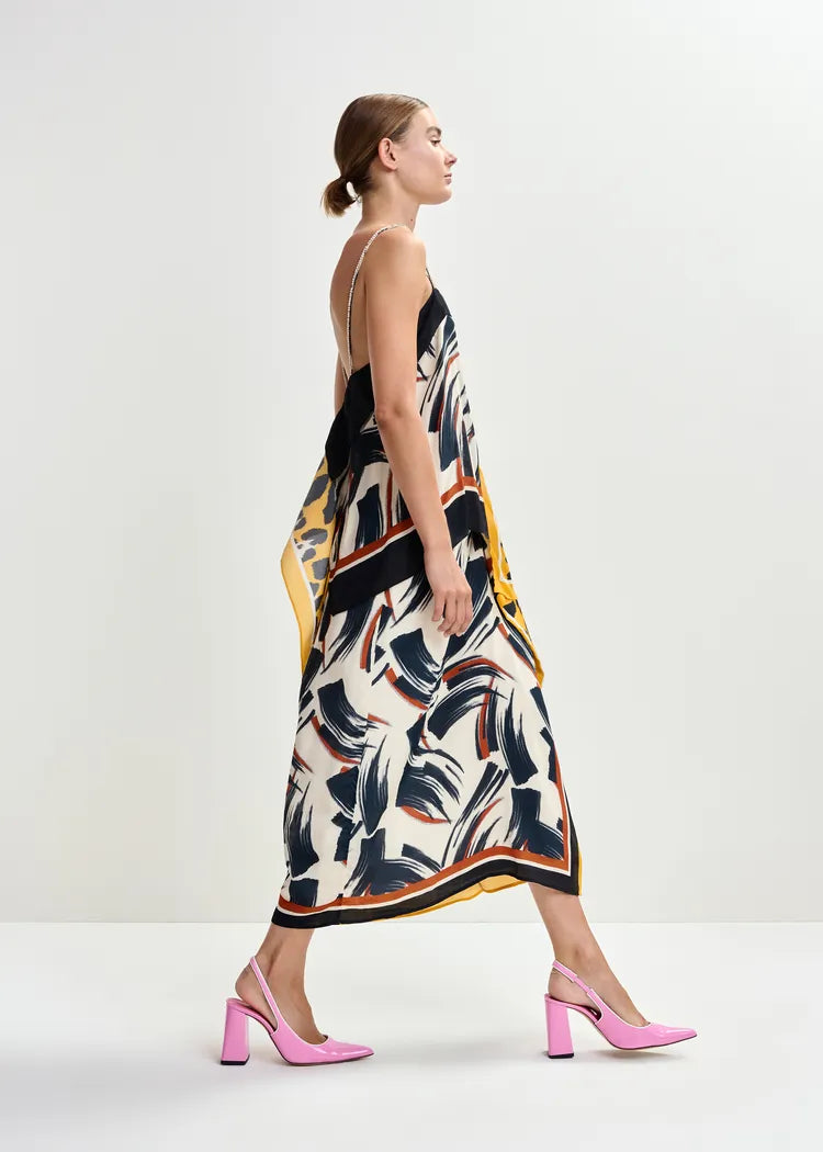 Juanita Two Print Midi Skirt