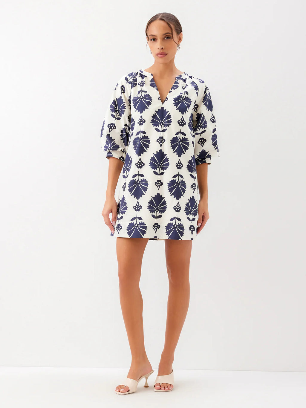 Brianne Lantern Sleeve Dress