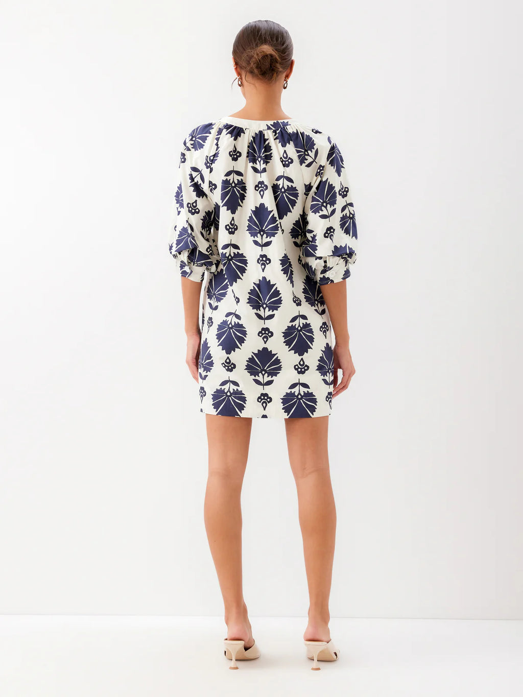 Brianne Lantern Sleeve Dress