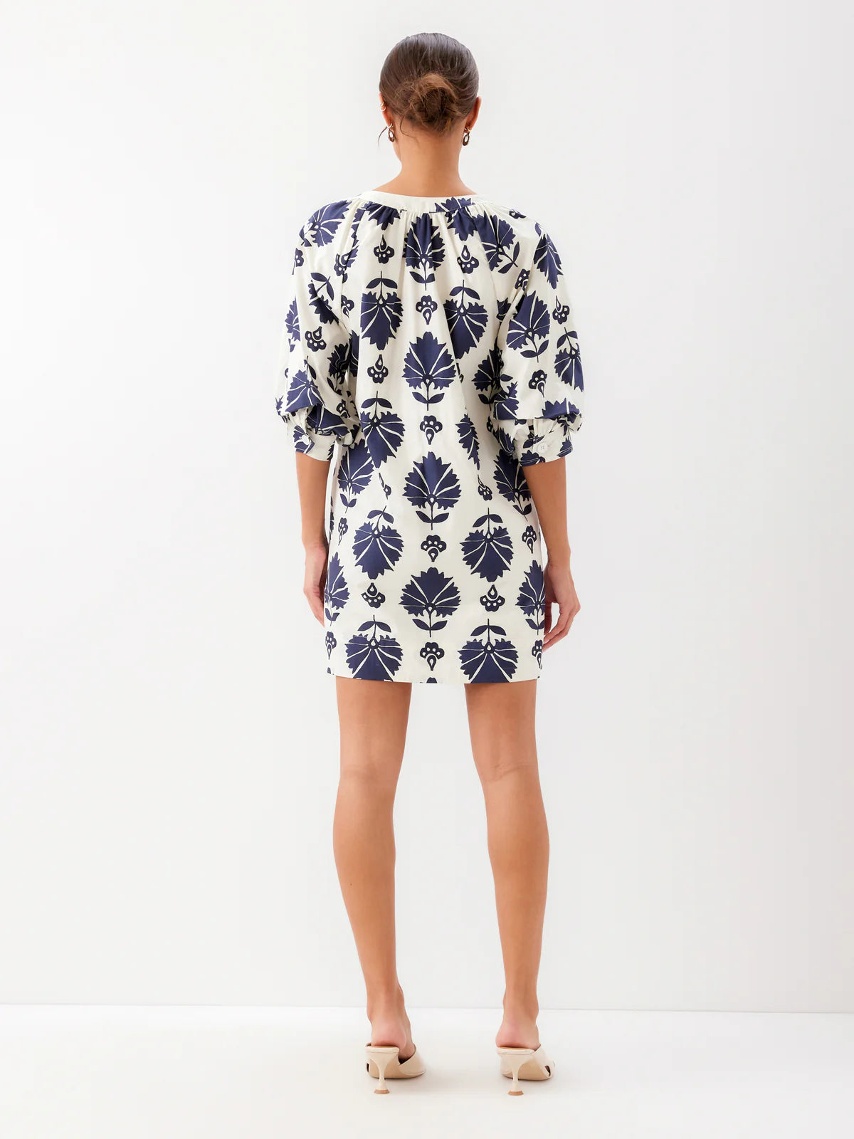 Brianne Lantern Sleeve Dress