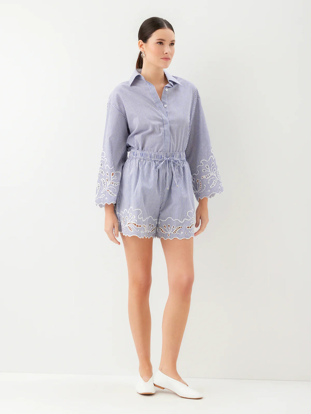 Darcy Embroidered Shorts