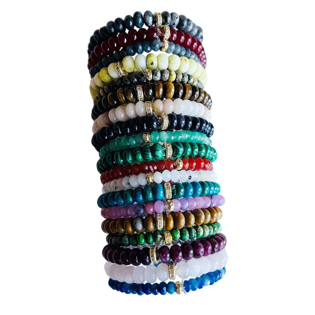 Candy Stretch Bracelets: Chryscholla