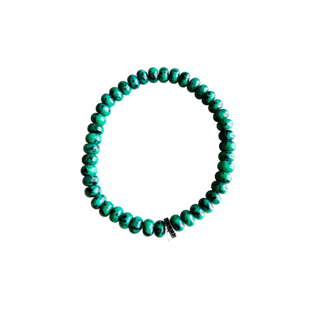 Candy Stretch Bracelets: Light Yellow Jade