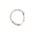 Candy Stretch Bracelets: Cream Agate